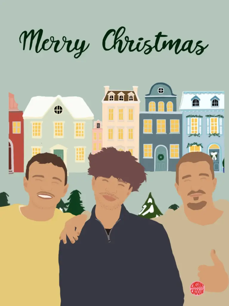 Portrait de Noël (1/2 personnes, 1, Village de noël)